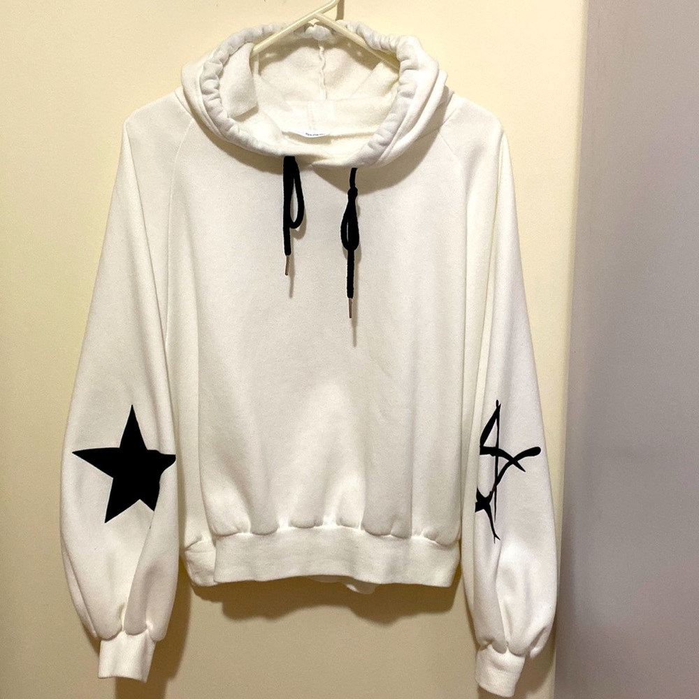 Oversized Hooded Sweatshirt Size S
